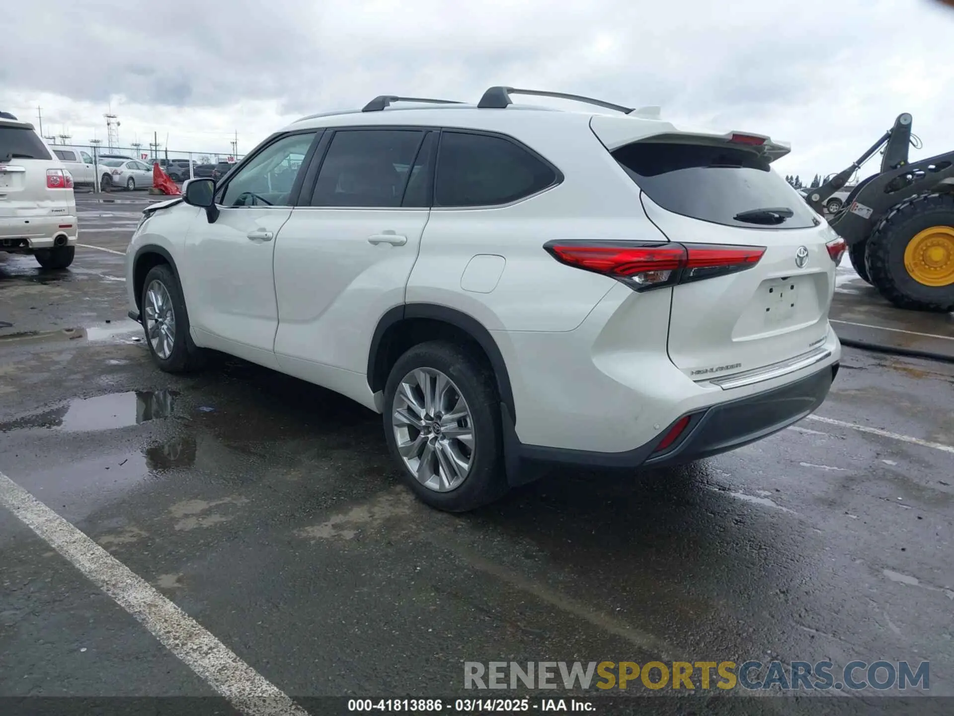 3 fotografías del automóvil dañado 5TDDZRBH4LS044504 TOYOTA HIGHLANDER 2020