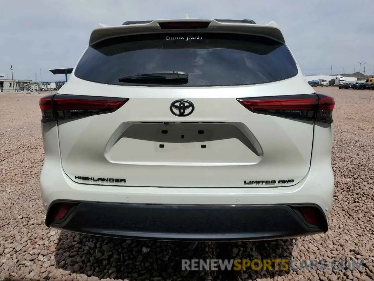 6 fotografías del automóvil dañado 5TDDZRBH5LS021488 TOYOTA HIGHLANDER 2020