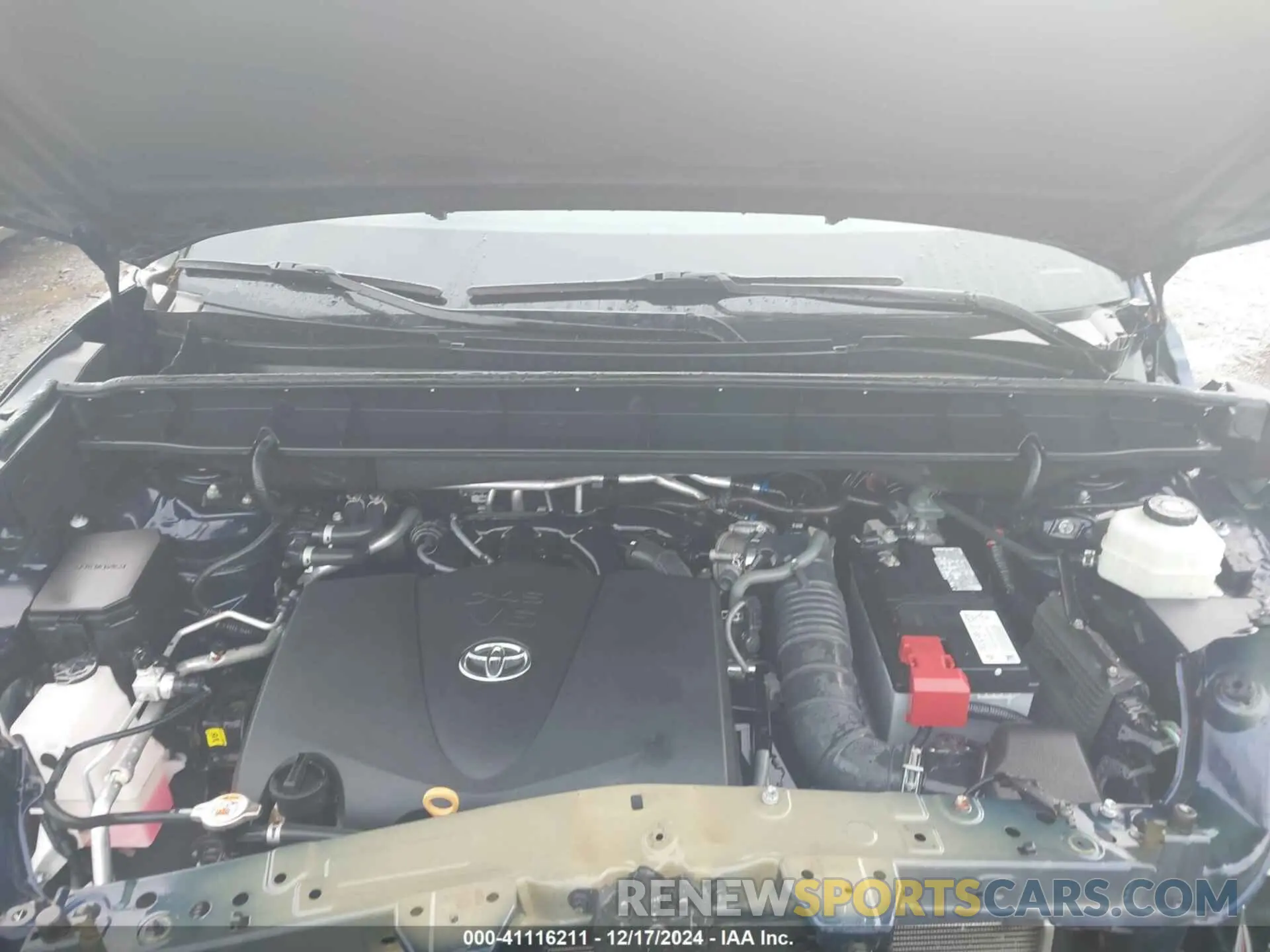 10 fotografías del automóvil dañado 5TDDZRBH5LS030417 TOYOTA HIGHLANDER 2020