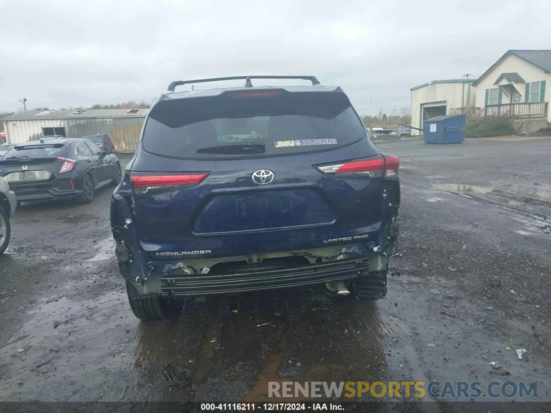 17 fotografías del automóvil dañado 5TDDZRBH5LS030417 TOYOTA HIGHLANDER 2020