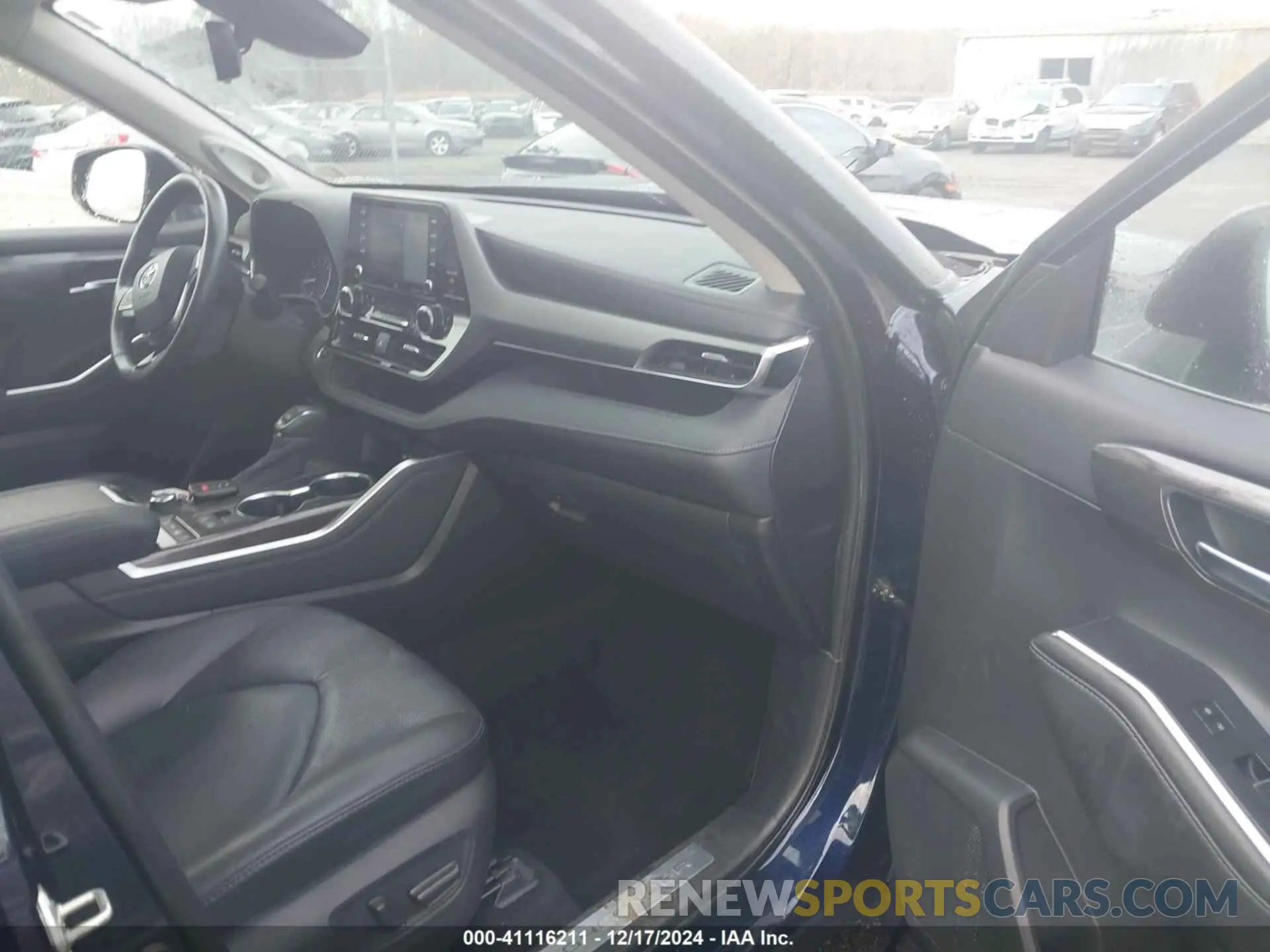 5 fotografías del automóvil dañado 5TDDZRBH5LS030417 TOYOTA HIGHLANDER 2020