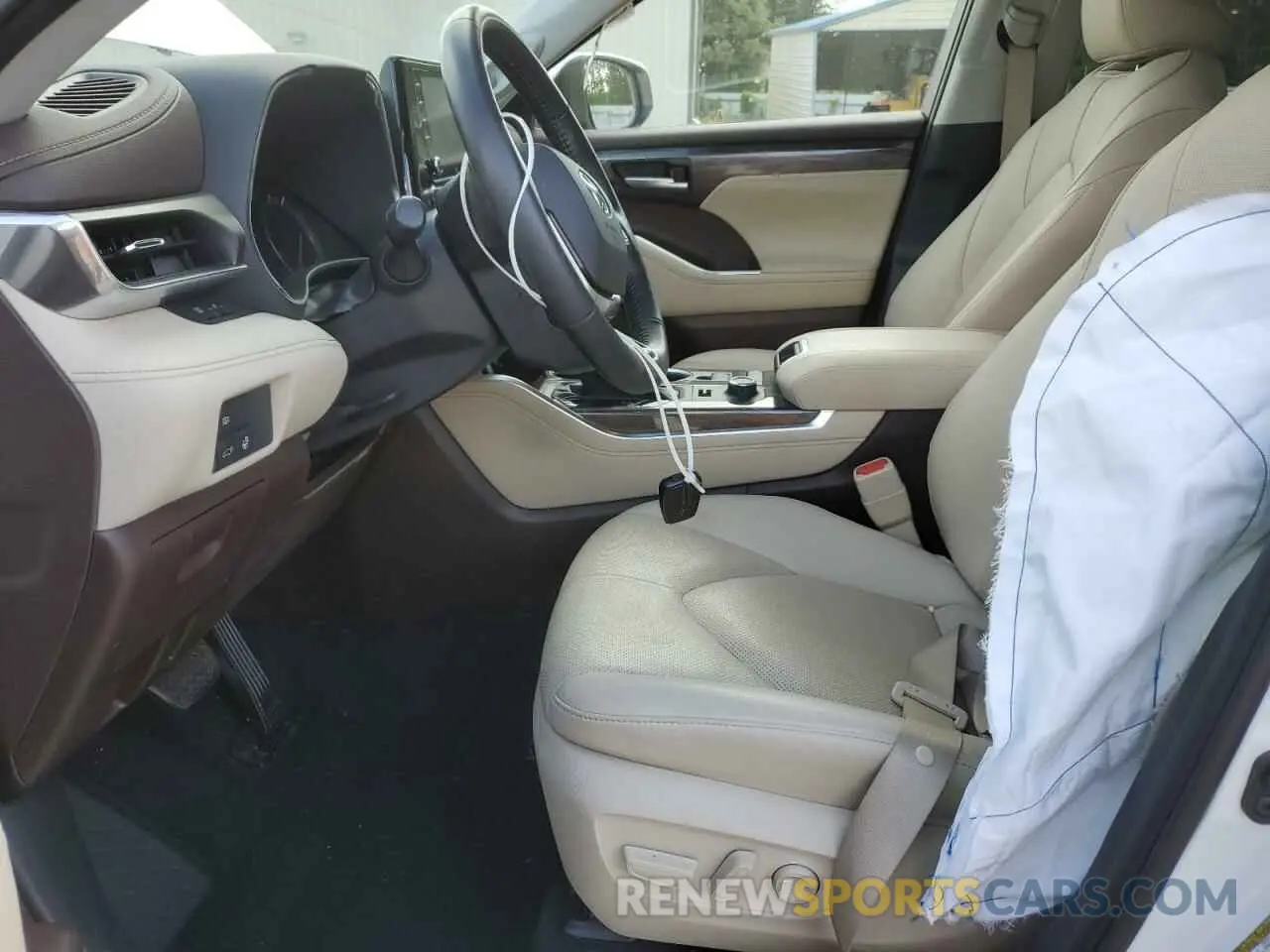 7 fotografías del automóvil dañado 5TDDZRBH5LS051090 TOYOTA HIGHLANDER 2020