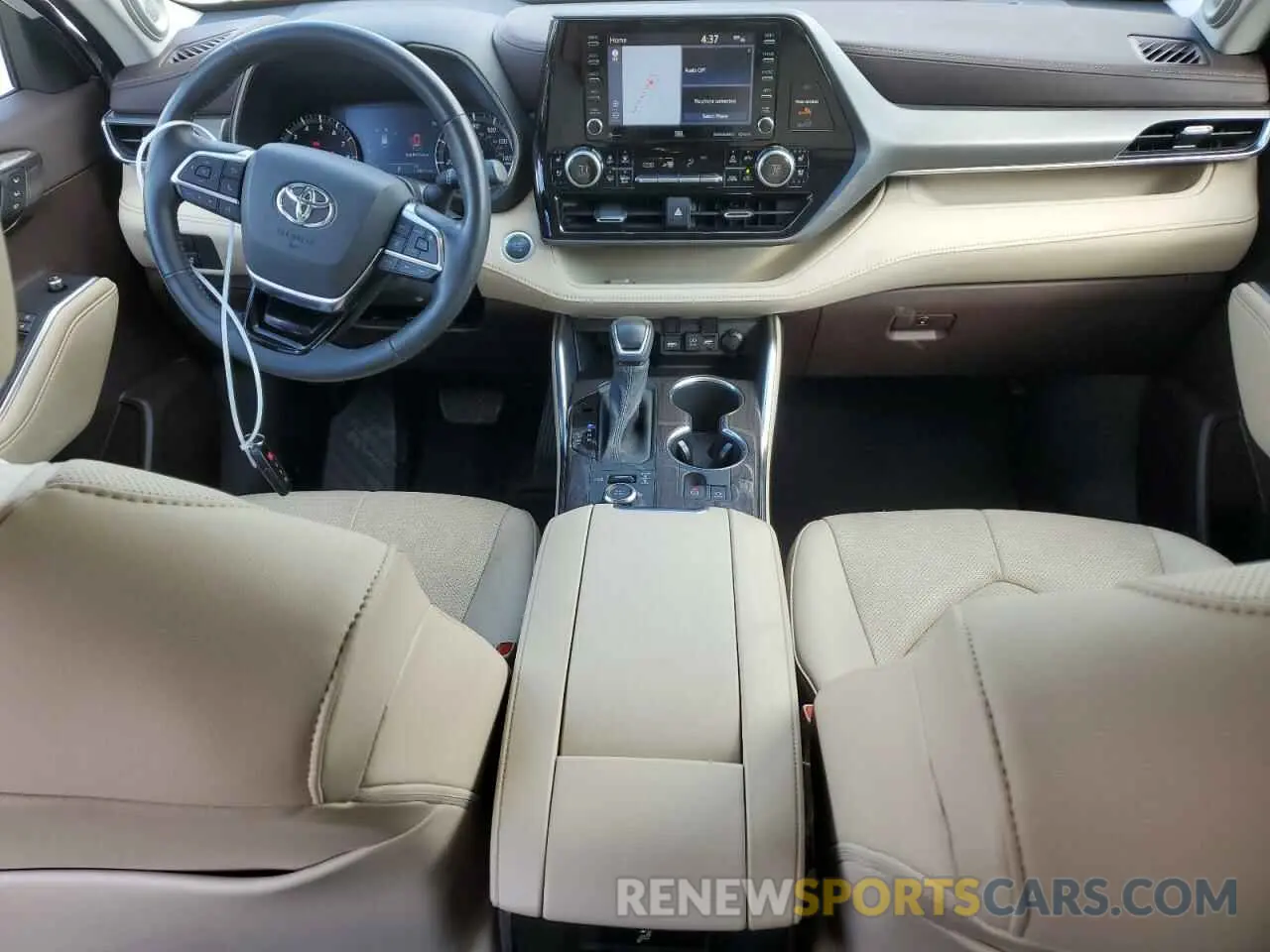 8 fotografías del automóvil dañado 5TDDZRBH5LS051090 TOYOTA HIGHLANDER 2020