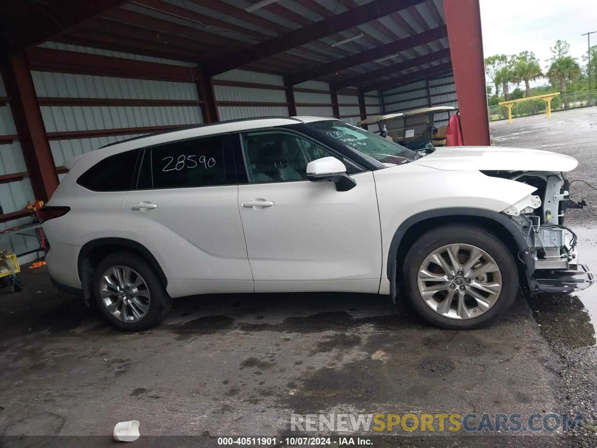 13 fotografías del automóvil dañado 5TDDZRBH6LS026988 TOYOTA HIGHLANDER 2020