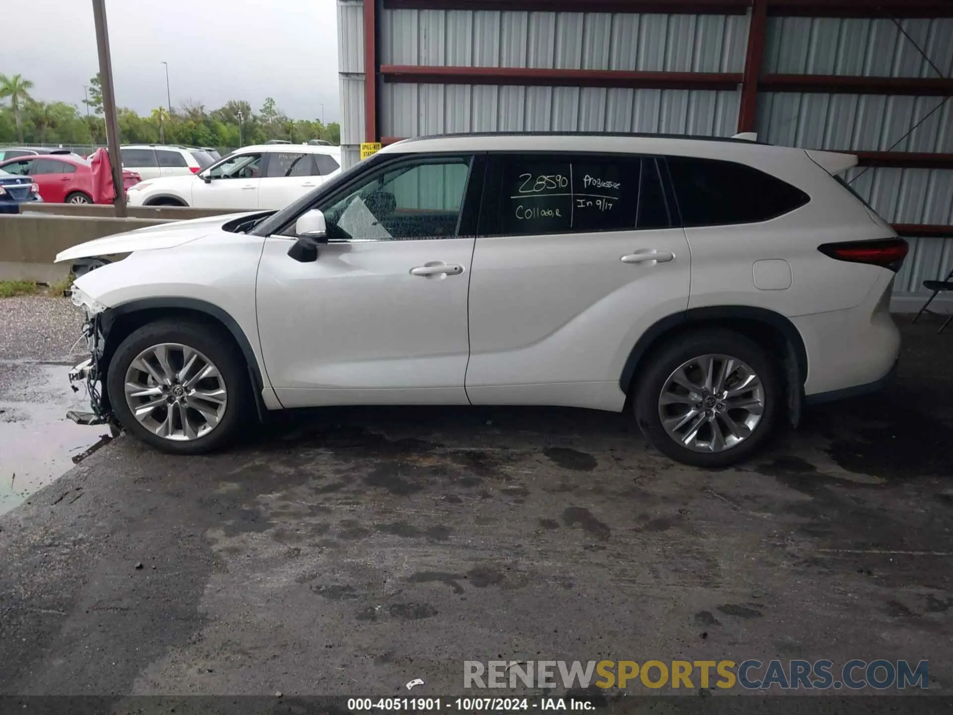 14 fotografías del automóvil dañado 5TDDZRBH6LS026988 TOYOTA HIGHLANDER 2020