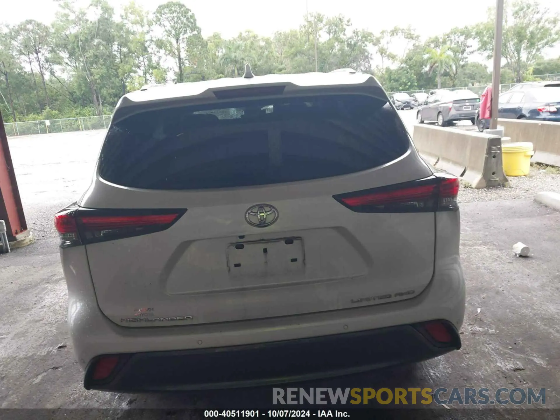16 fotografías del automóvil dañado 5TDDZRBH6LS026988 TOYOTA HIGHLANDER 2020