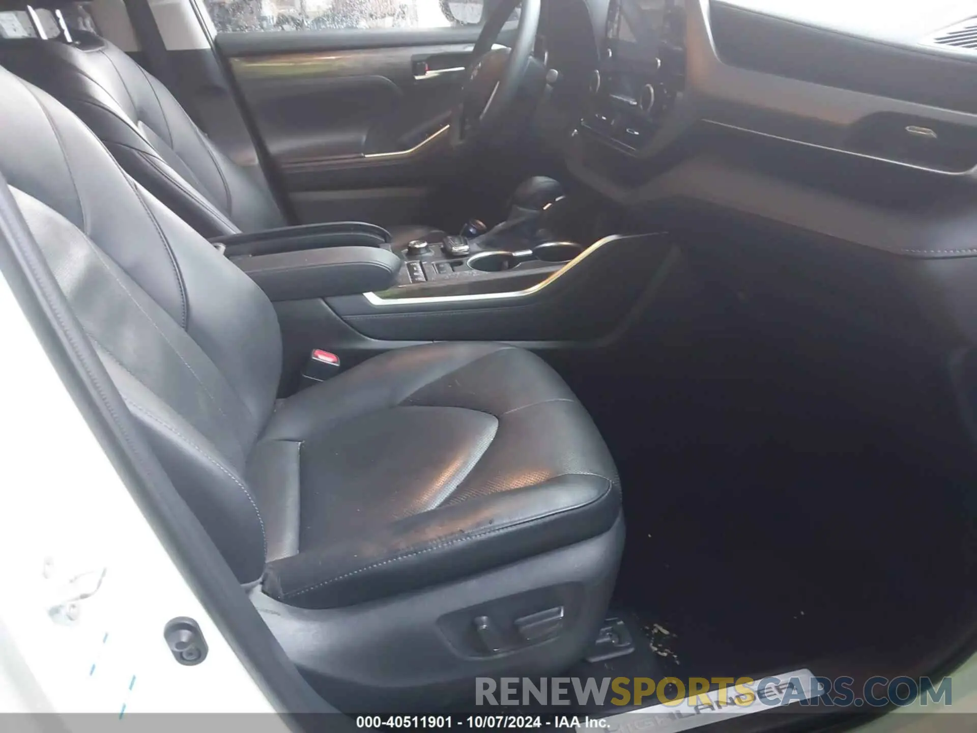5 fotografías del automóvil dañado 5TDDZRBH6LS026988 TOYOTA HIGHLANDER 2020