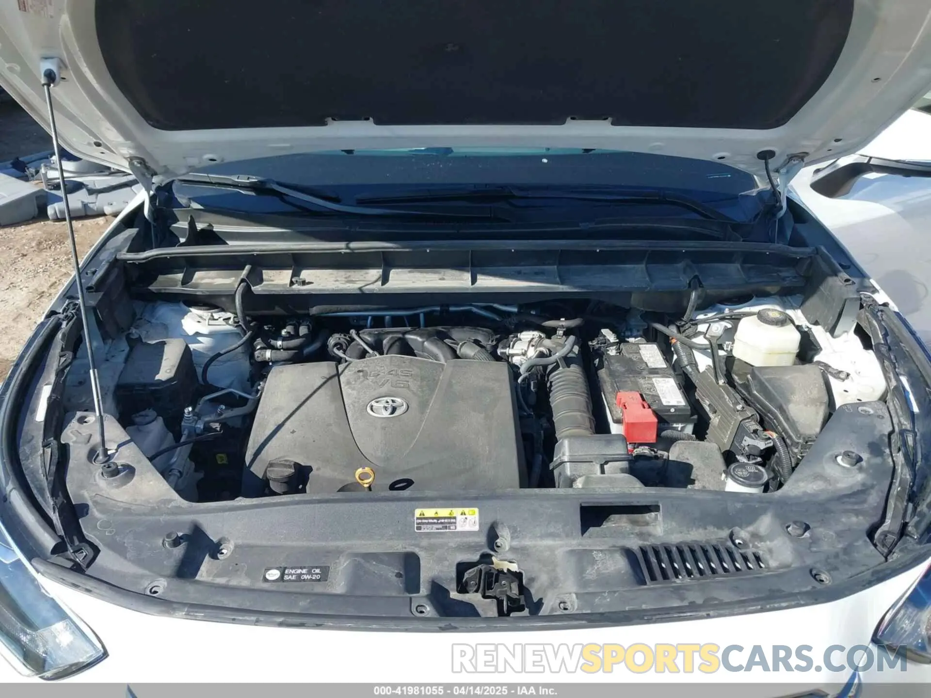 10 fotografías del automóvil dañado 5TDDZRBH6LS051695 TOYOTA HIGHLANDER 2020