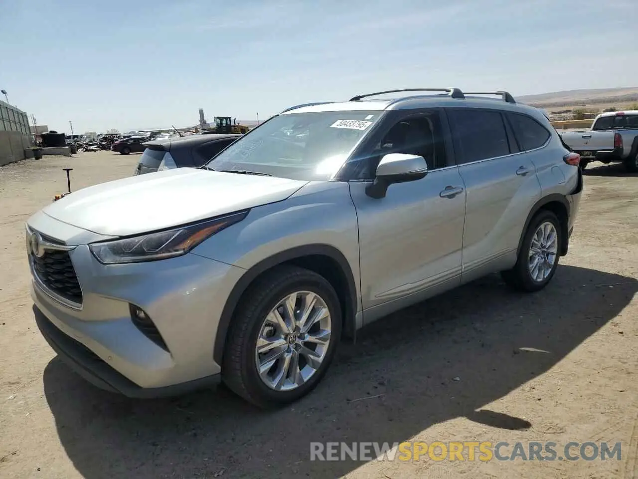 1 fotografías del automóvil dañado 5TDDZRBH7LS012162 TOYOTA HIGHLANDER 2020