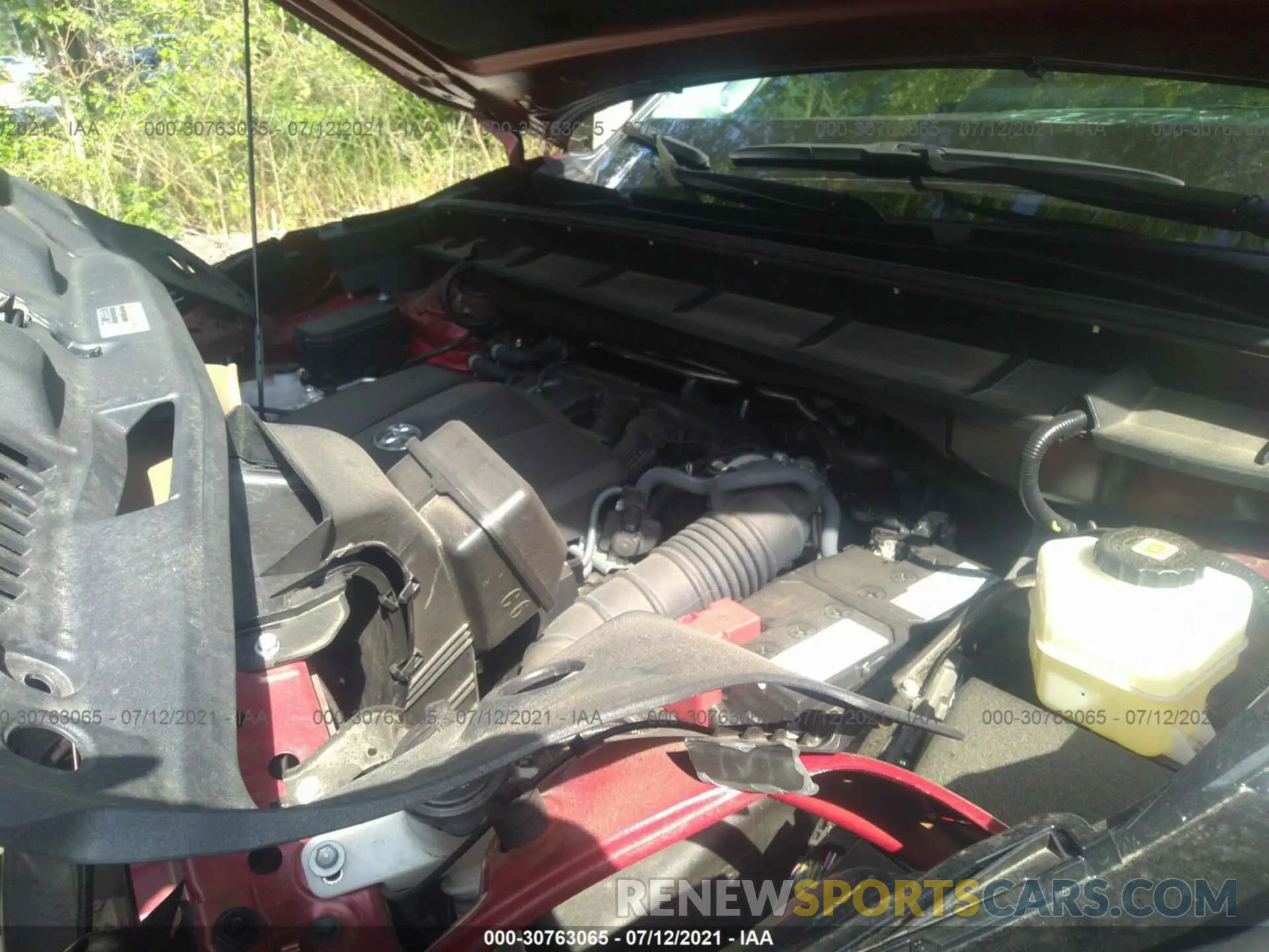 10 fotografías del automóvil dañado 5TDDZRBH7LS025915 TOYOTA HIGHLANDER 2020