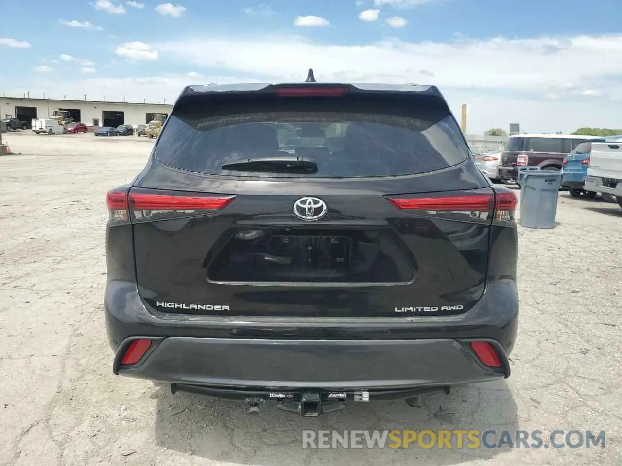 6 fotografías del automóvil dañado 5TDDZRBH8LS004782 TOYOTA HIGHLANDER 2020