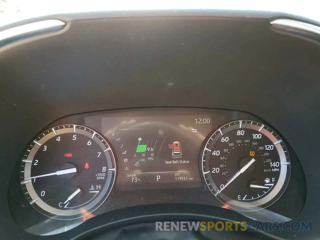 9 fotografías del automóvil dañado 5TDDZRBHXLS030378 TOYOTA HIGHLANDER 2020