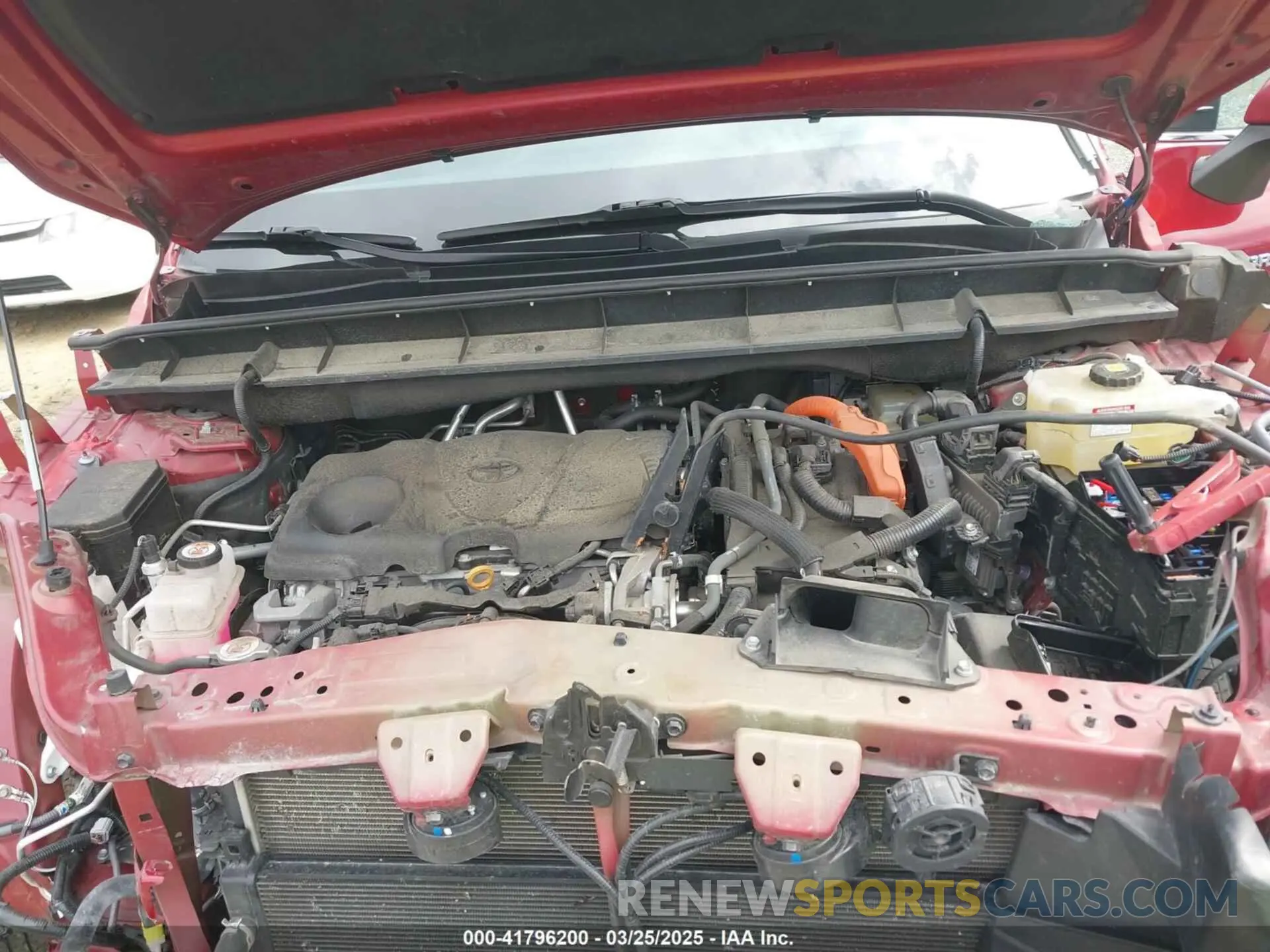 10 fotografías del automóvil dañado 5TDEBRCH3LS003336 TOYOTA HIGHLANDER 2020