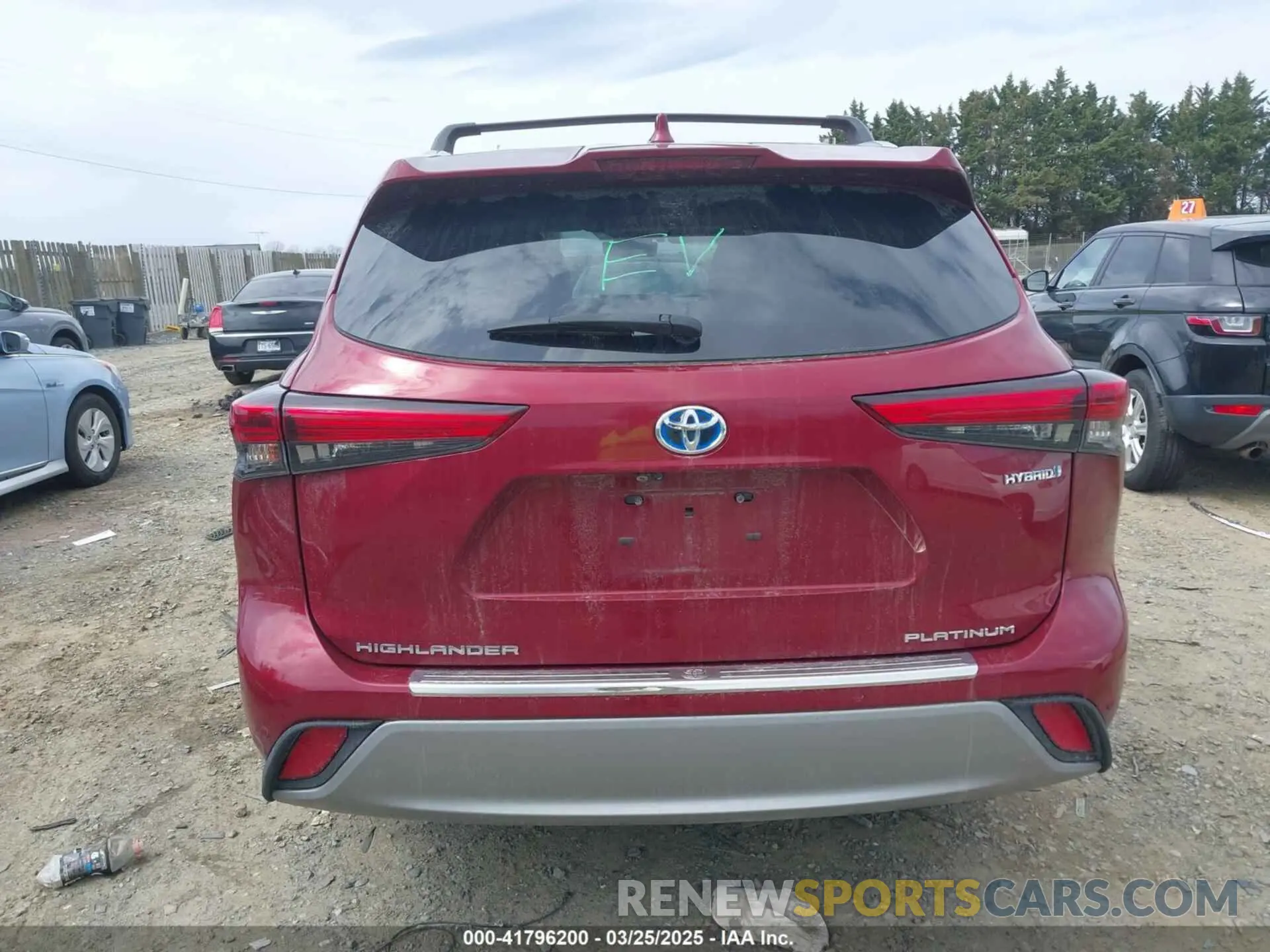 17 fotografías del automóvil dañado 5TDEBRCH3LS003336 TOYOTA HIGHLANDER 2020