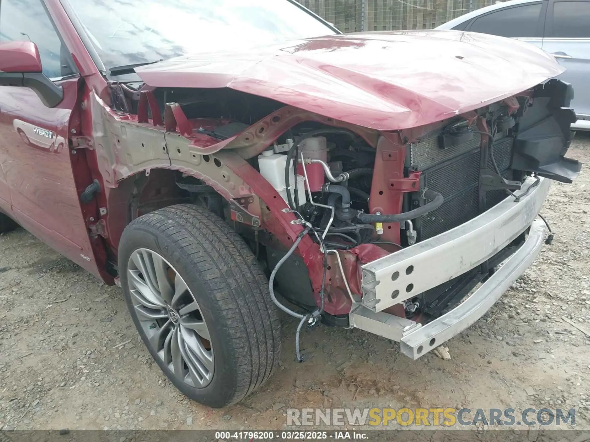 18 fotografías del automóvil dañado 5TDEBRCH3LS003336 TOYOTA HIGHLANDER 2020