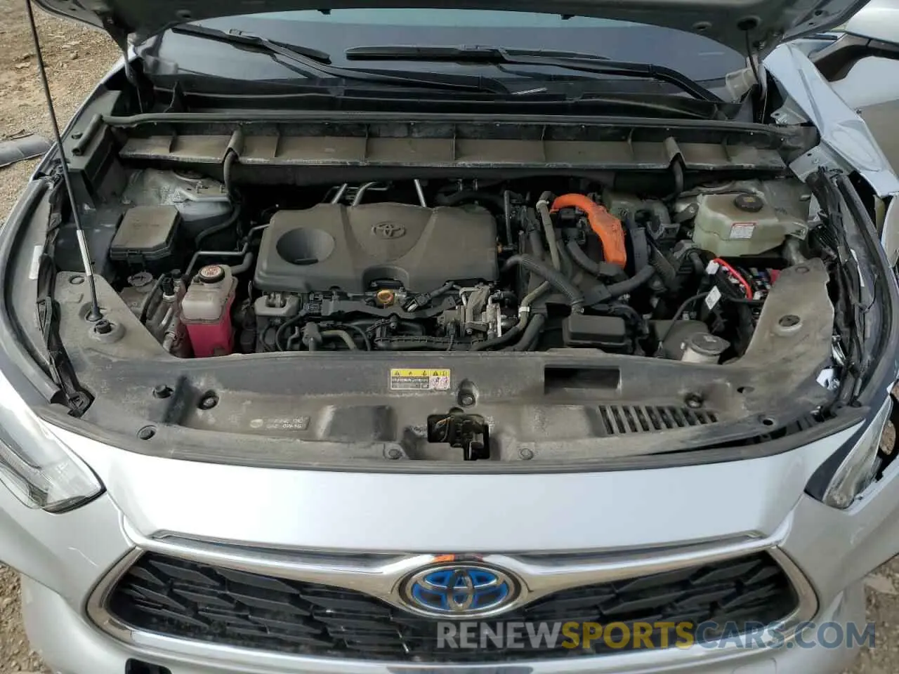 12 fotografías del automóvil dañado 5TDEBRCH4LS004852 TOYOTA HIGHLANDER 2020