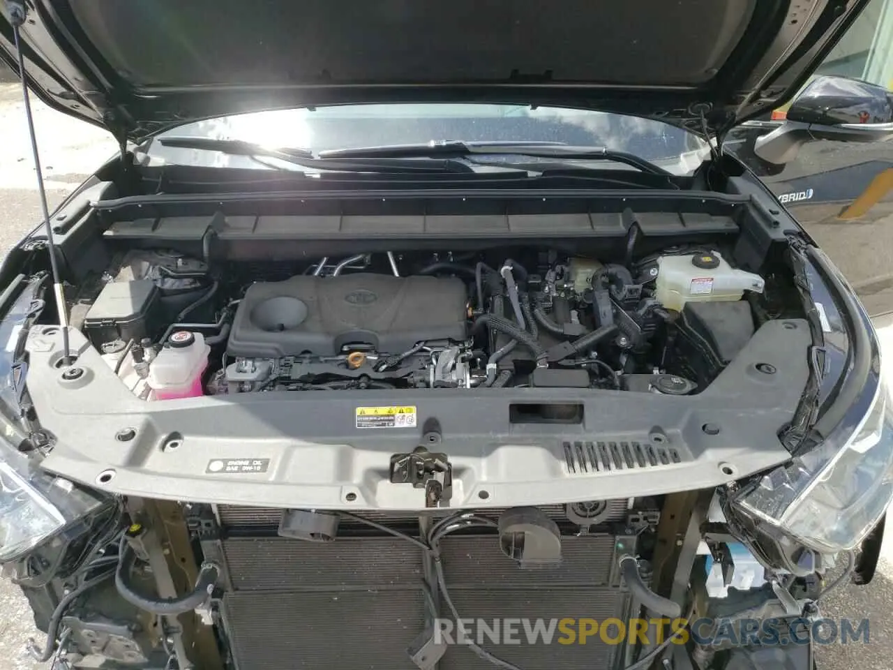 7 fotografías del automóvil dañado 5TDFARAH2LS001068 TOYOTA HIGHLANDER 2020