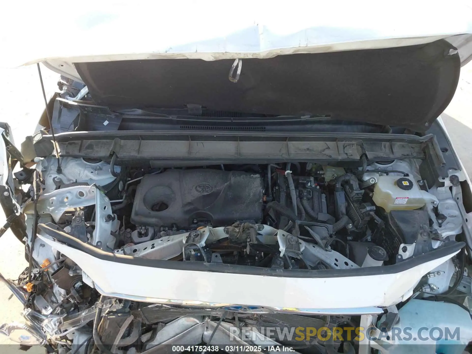 10 fotografías del automóvil dañado 5TDFARAH3LS004075 TOYOTA HIGHLANDER 2020