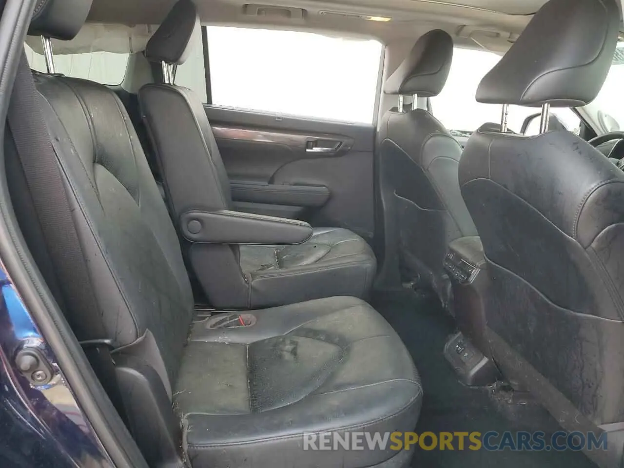 11 fotografías del automóvil dañado 5TDFZRAH8LS021849 TOYOTA HIGHLANDER 2020