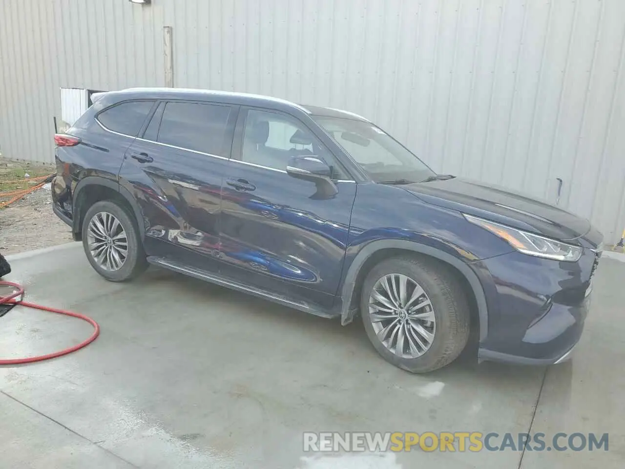 4 fotografías del automóvil dañado 5TDFZRAH8LS021849 TOYOTA HIGHLANDER 2020
