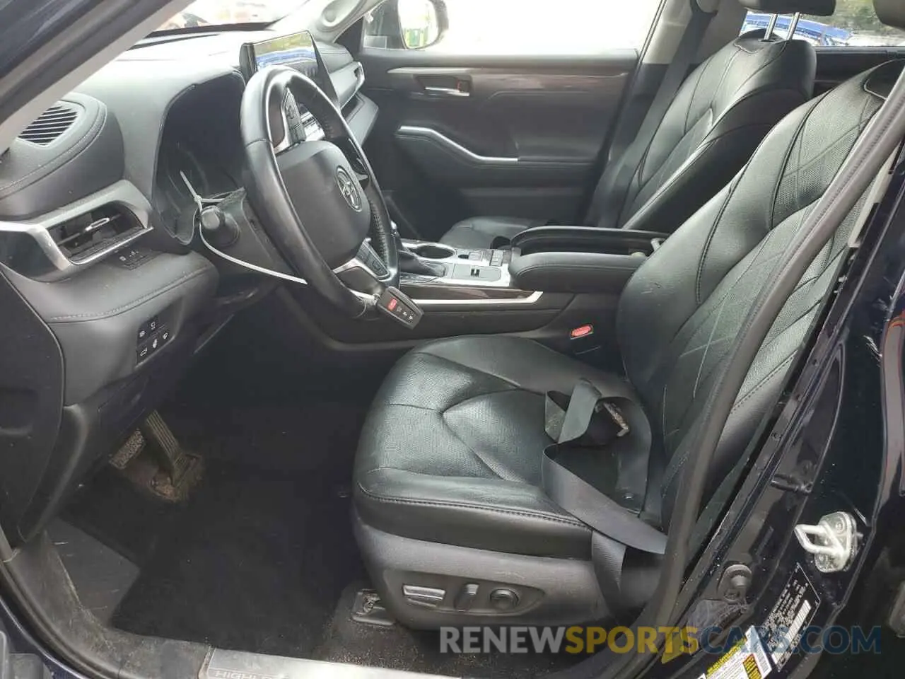 7 fotografías del automóvil dañado 5TDFZRAH8LS021849 TOYOTA HIGHLANDER 2020