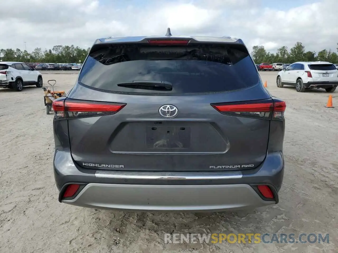 6 fotografías del automóvil dañado 5TDFZRBH1LS017155 TOYOTA HIGHLANDER 2020