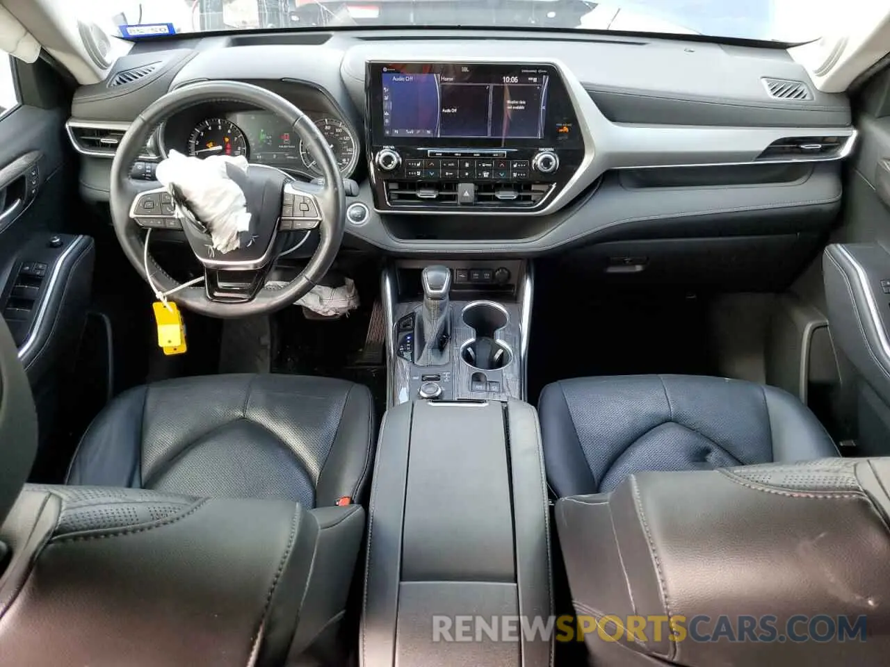 8 fotografías del automóvil dañado 5TDFZRBH1LS017155 TOYOTA HIGHLANDER 2020