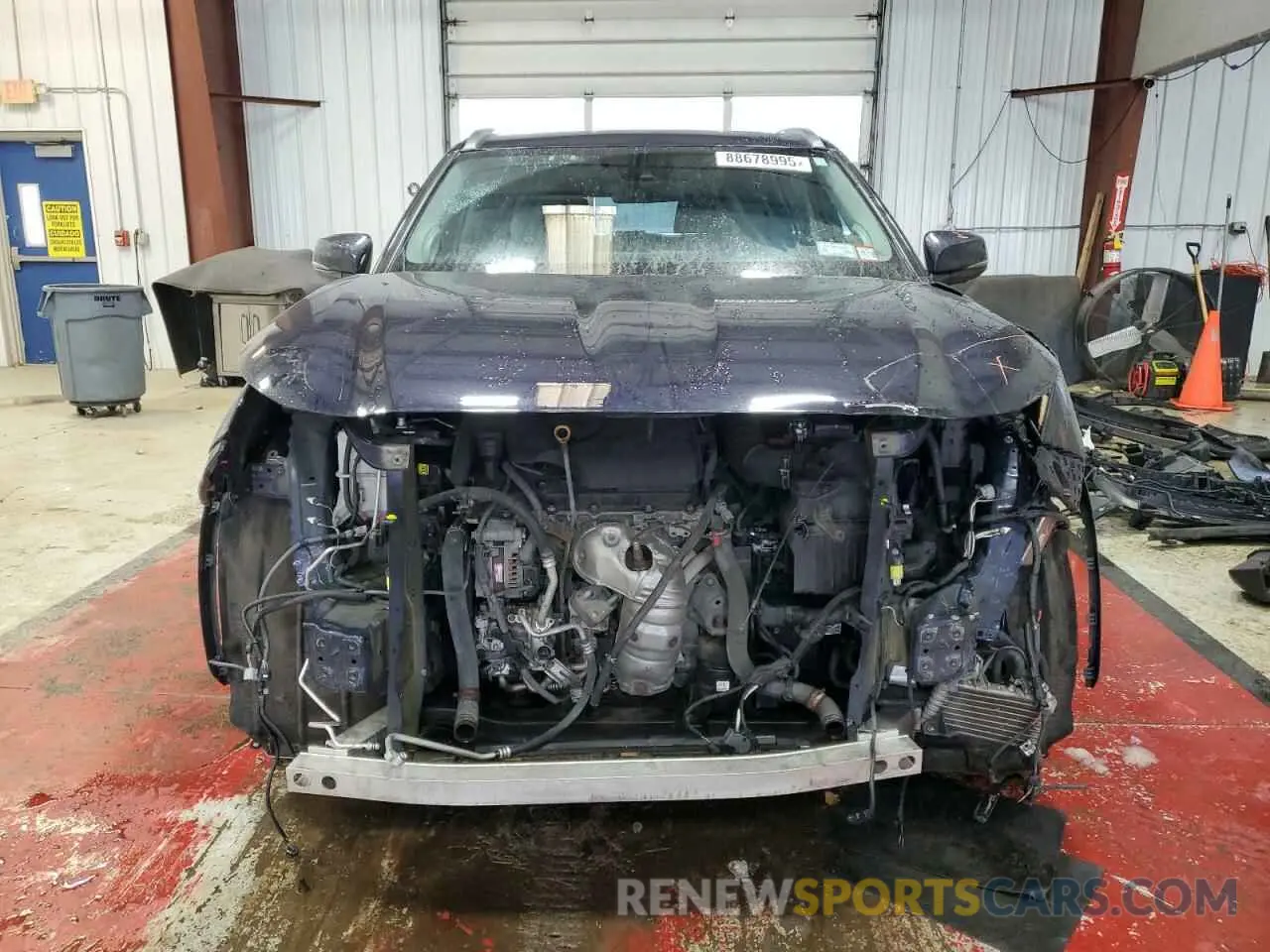 5 fotografías del automóvil dañado 5TDFZRBH1LS055971 TOYOTA HIGHLANDER 2020