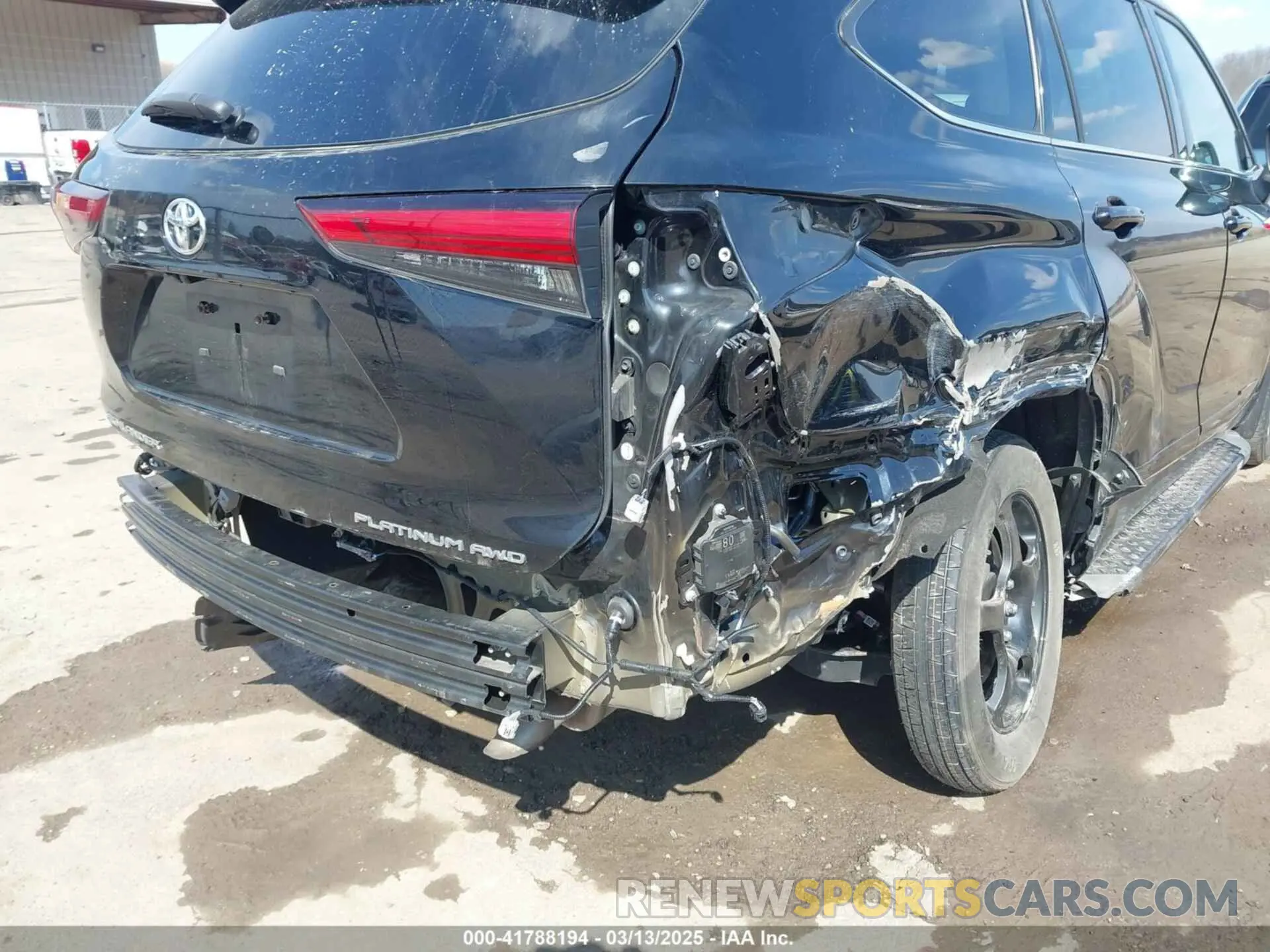 6 fotografías del automóvil dañado 5TDFZRBH2LS034921 TOYOTA HIGHLANDER 2020