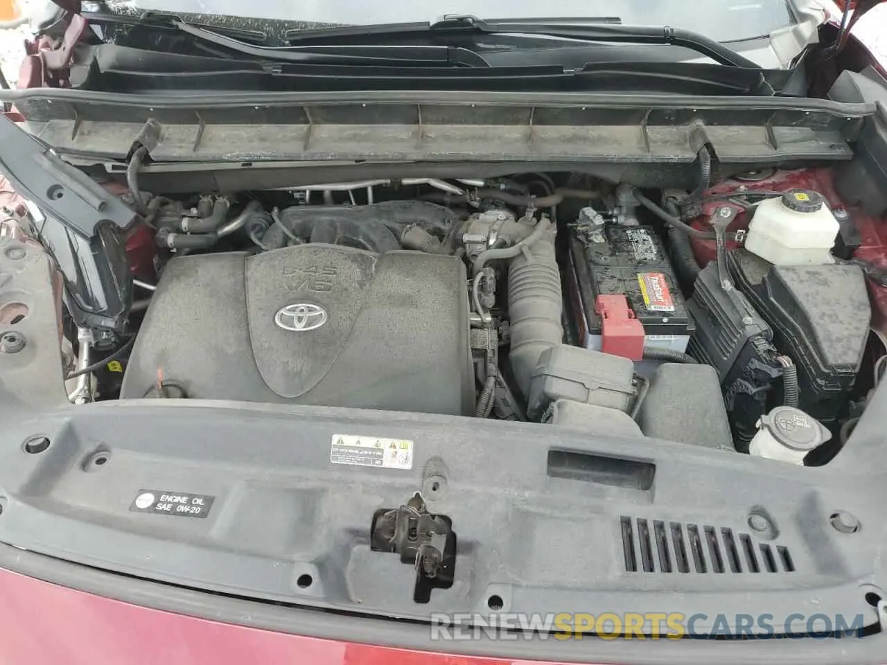 12 fotografías del automóvil dañado 5TDFZRBH5LS022424 TOYOTA HIGHLANDER 2020