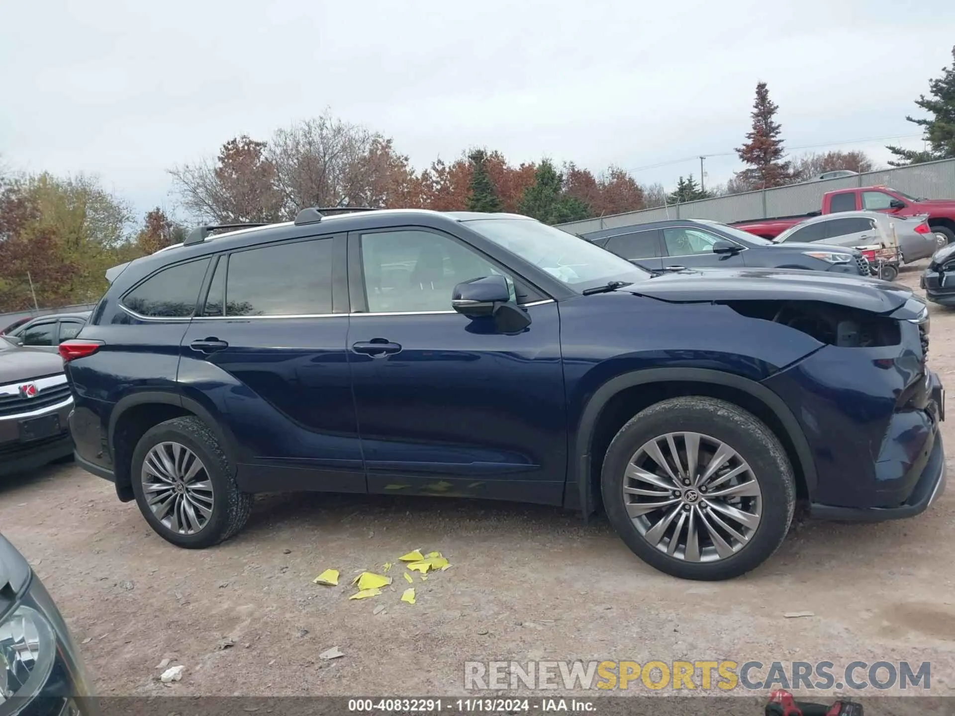 14 fotografías del automóvil dañado 5TDFZRBH6LS004028 TOYOTA HIGHLANDER 2020