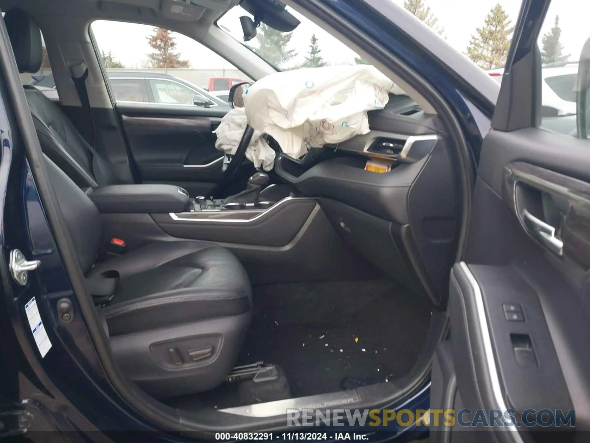 5 fotografías del automóvil dañado 5TDFZRBH6LS004028 TOYOTA HIGHLANDER 2020