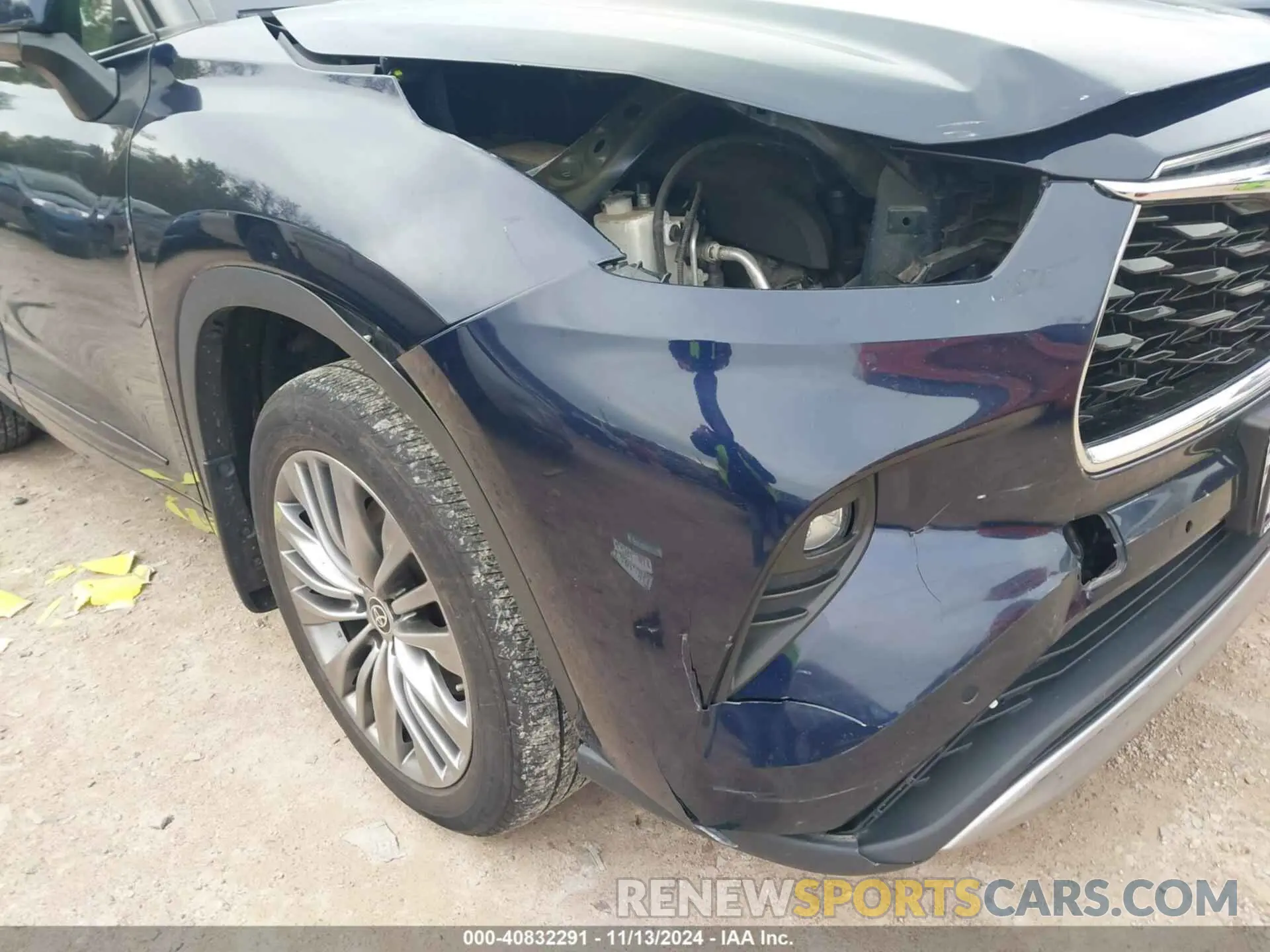 6 fotografías del automóvil dañado 5TDFZRBH6LS004028 TOYOTA HIGHLANDER 2020