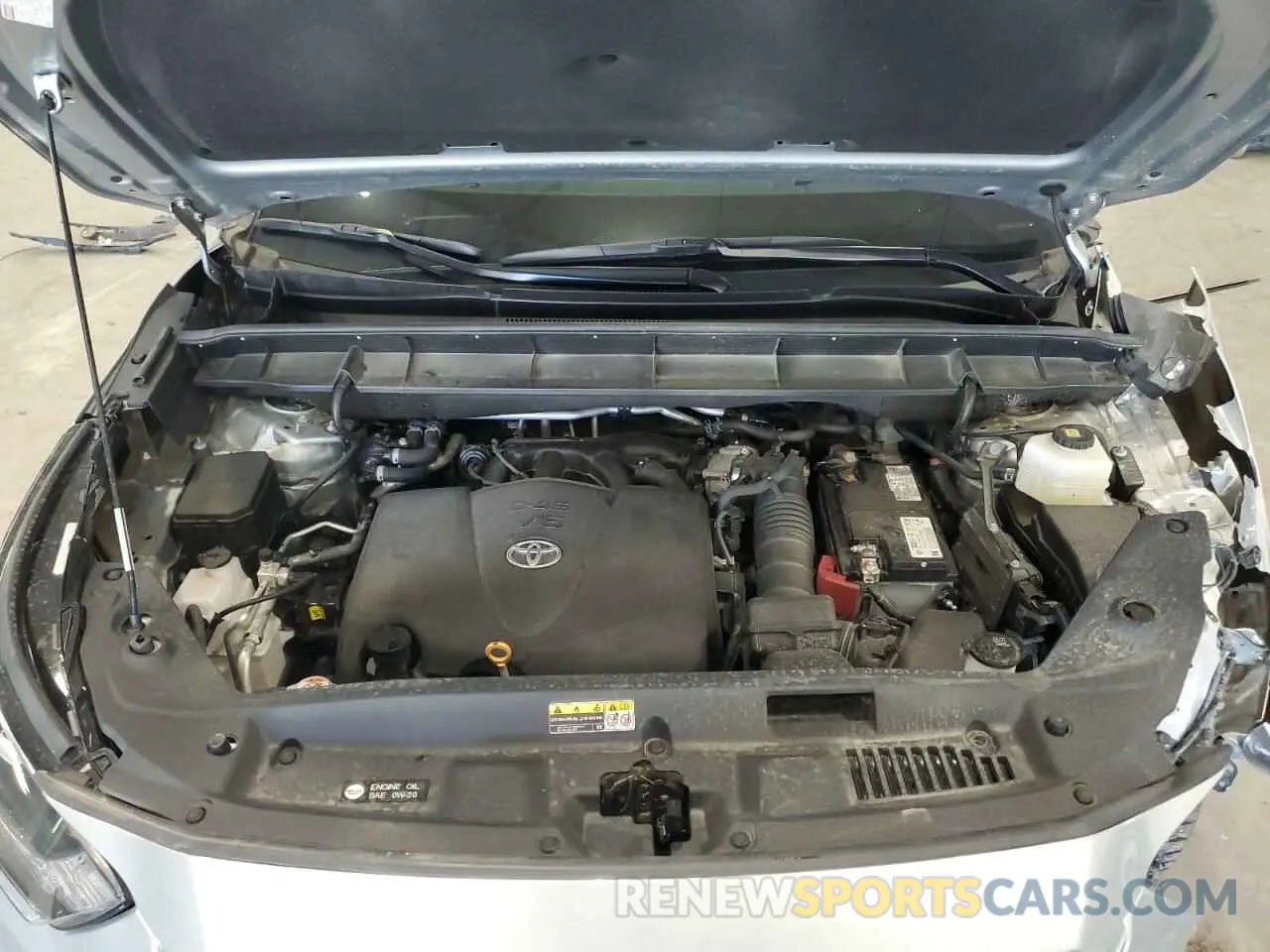 12 fotografías del automóvil dañado 5TDFZRBH7LS013644 TOYOTA HIGHLANDER 2020