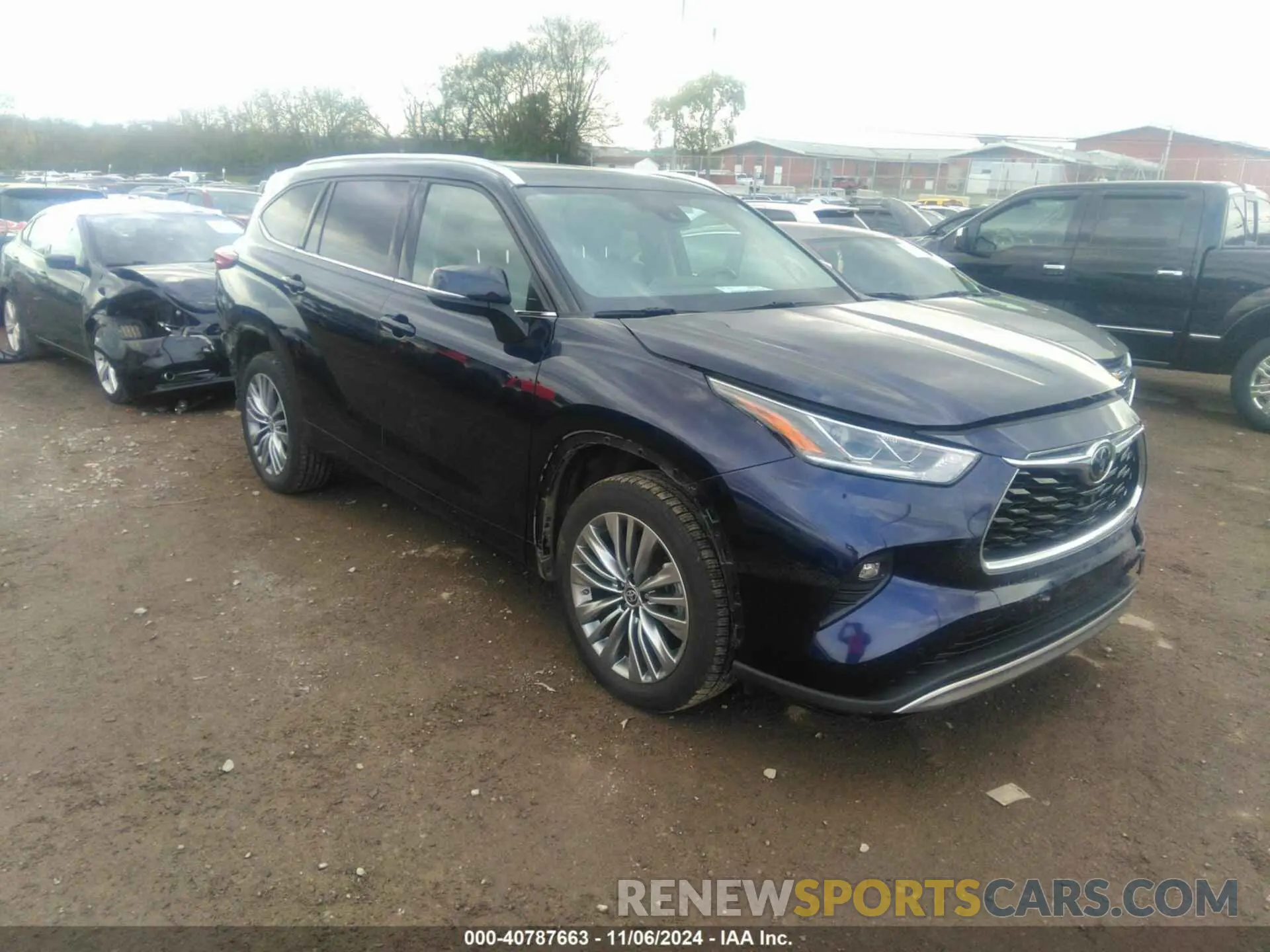 1 fotografías del automóvil dañado 5TDFZRBH8LS036866 TOYOTA HIGHLANDER 2020