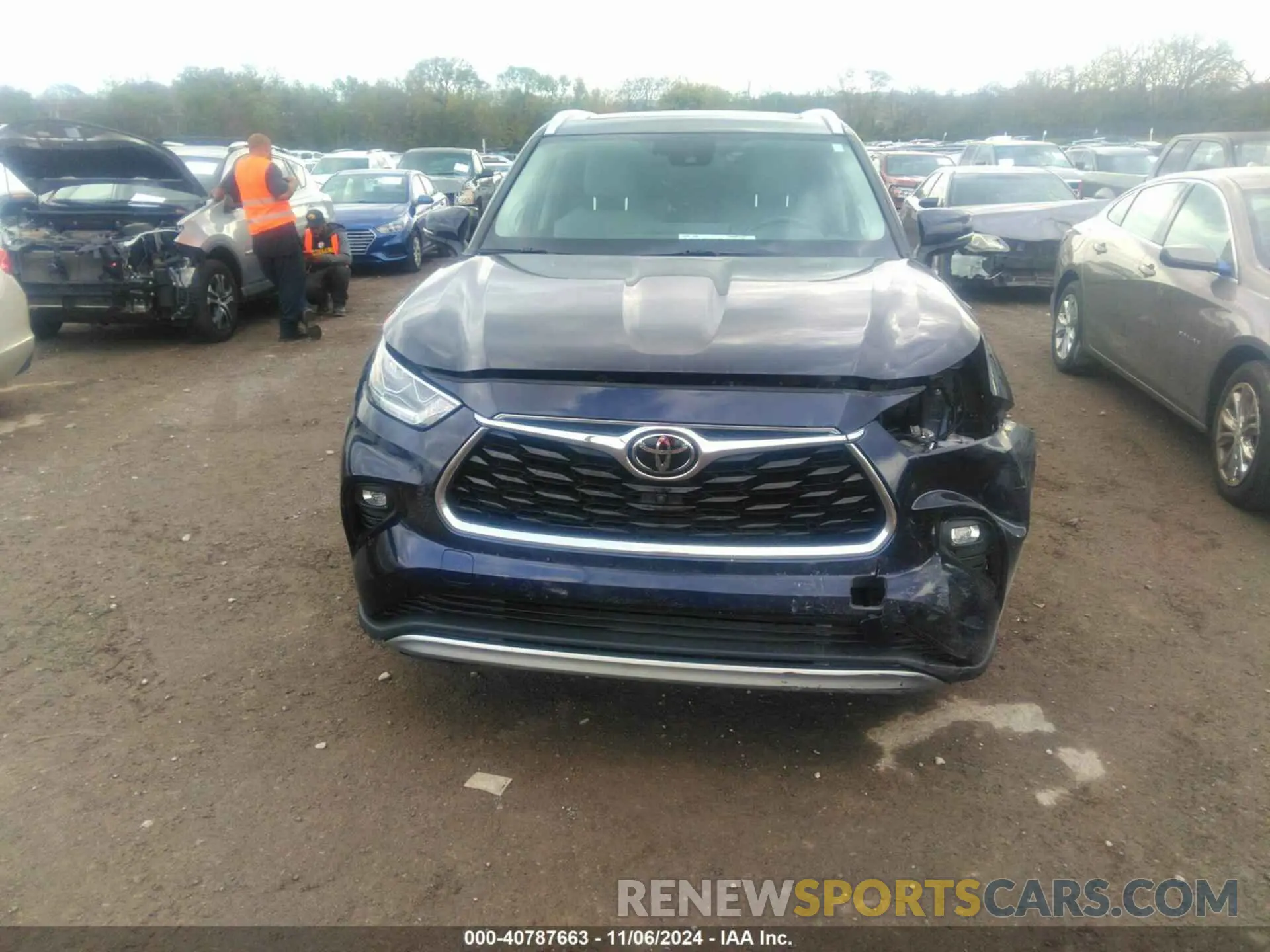 12 fotografías del automóvil dañado 5TDFZRBH8LS036866 TOYOTA HIGHLANDER 2020