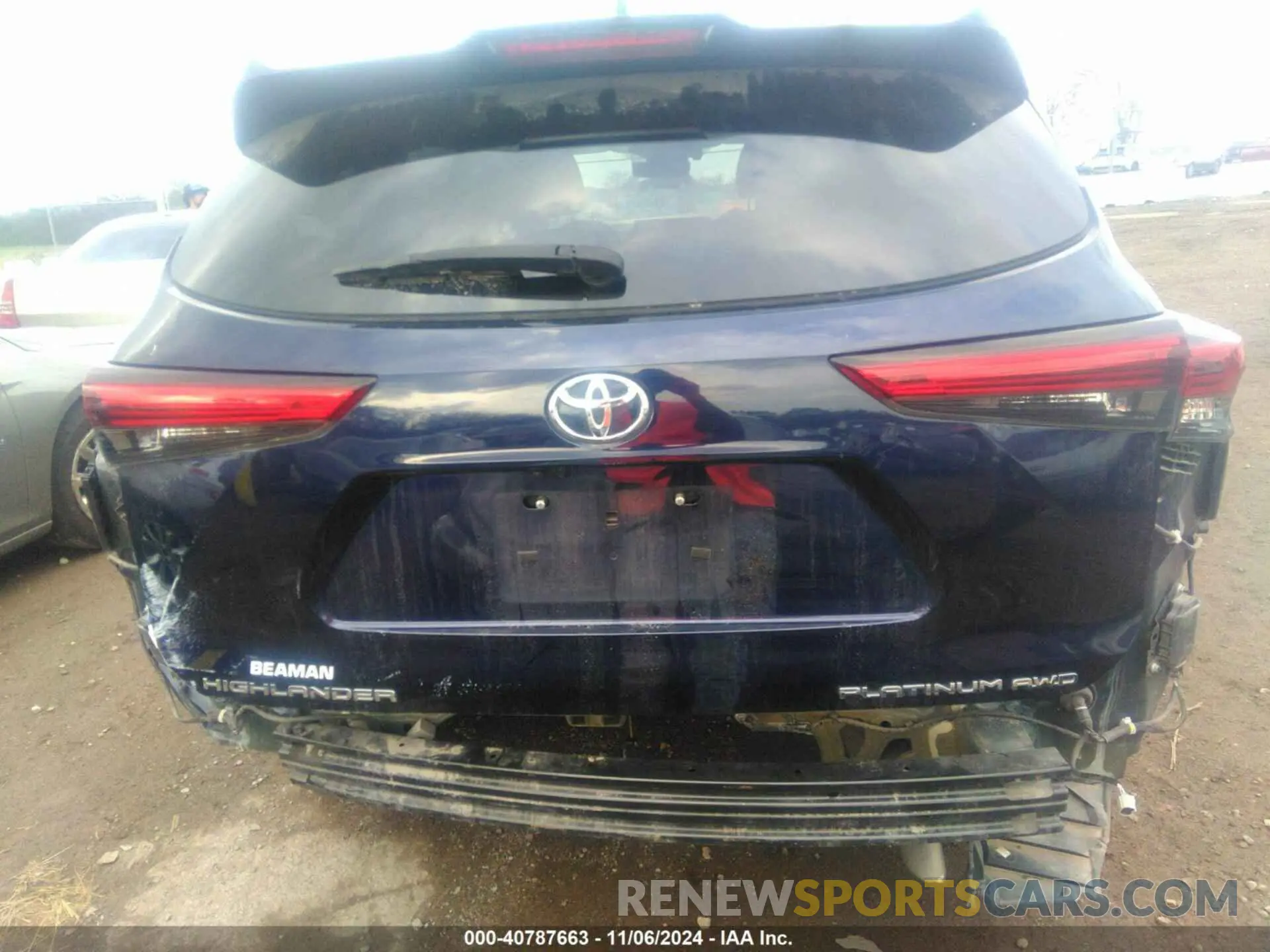 16 fotografías del automóvil dañado 5TDFZRBH8LS036866 TOYOTA HIGHLANDER 2020