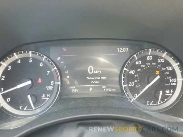 9 fotografías del automóvil dañado 5TDFZRBH9LS027142 TOYOTA HIGHLANDER 2020