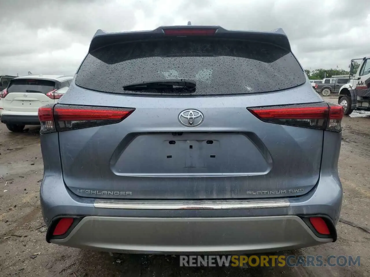 6 fotografías del automóvil dañado 5TDFZRBH9LS050744 TOYOTA HIGHLANDER 2020