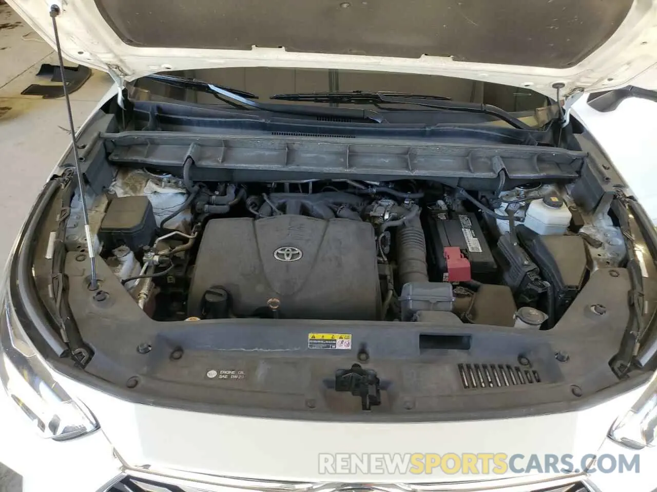 12 fotografías del automóvil dañado 5TDFZRBHXLS032592 TOYOTA HIGHLANDER 2020
