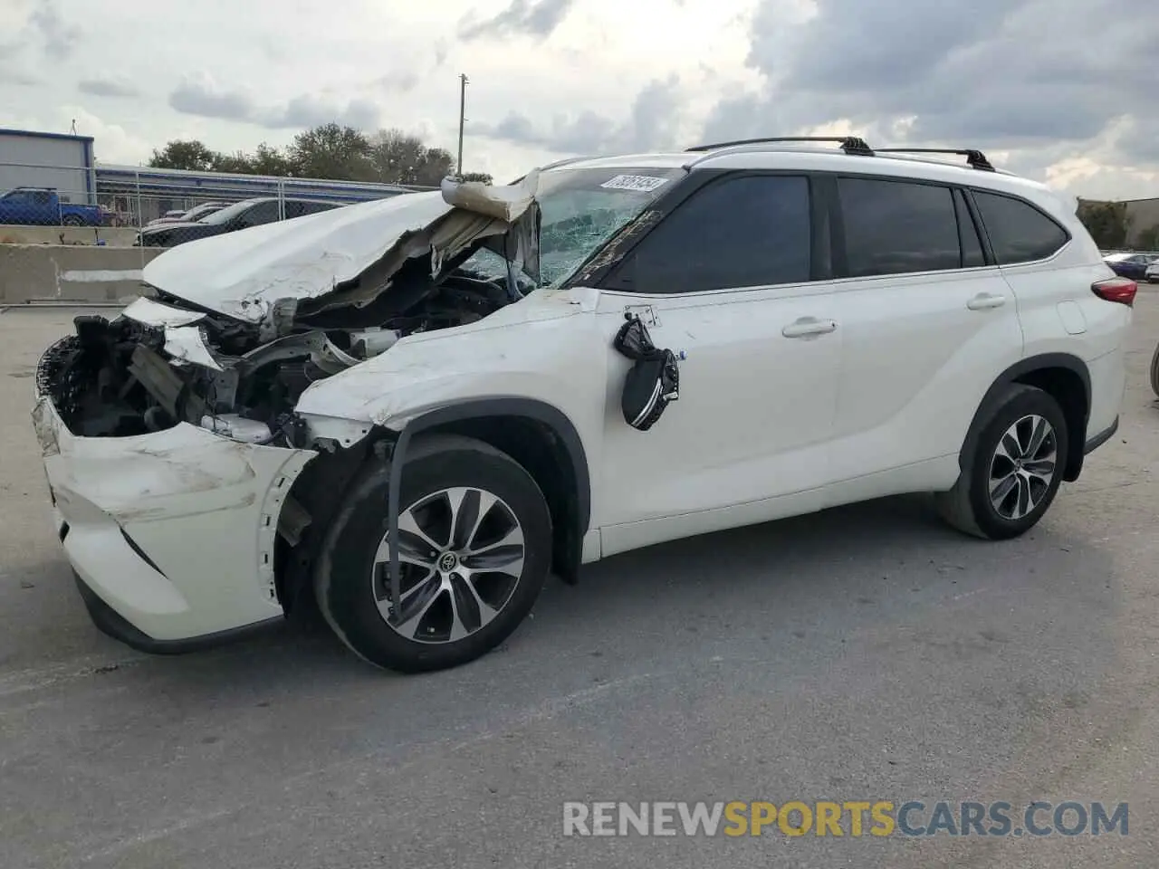 1 fotografías del automóvil dañado 5TDGARAH5LS502282 TOYOTA HIGHLANDER 2020