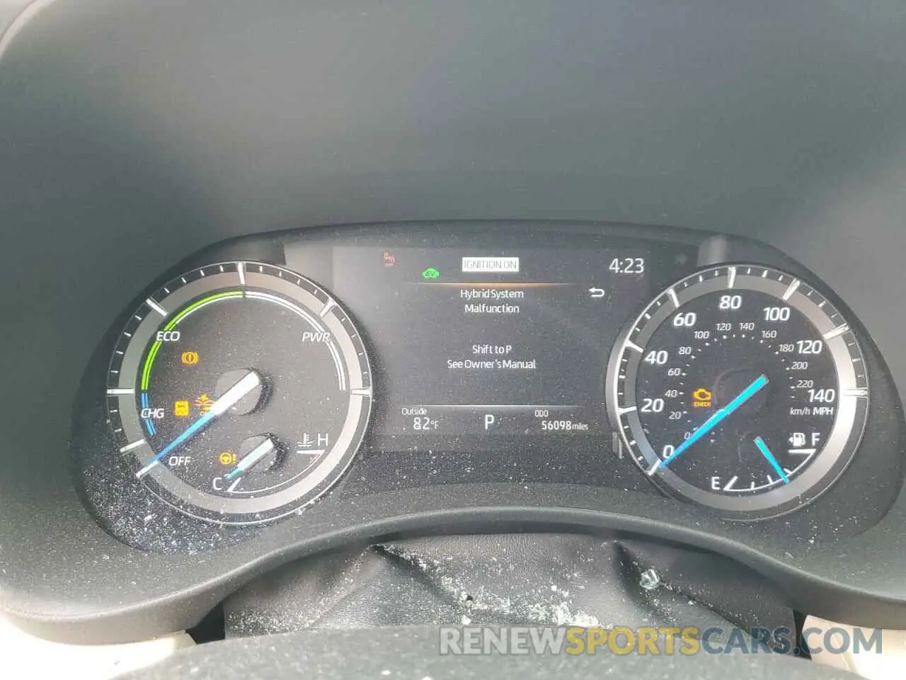 9 fotografías del automóvil dañado 5TDGARAH5LS502282 TOYOTA HIGHLANDER 2020