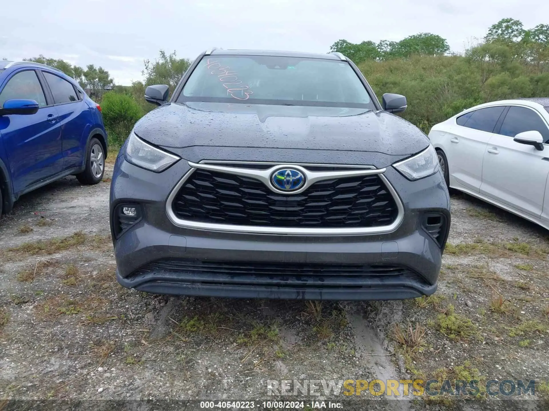 12 fotografías del automóvil dañado 5TDGARAHXLS501953 TOYOTA HIGHLANDER 2020
