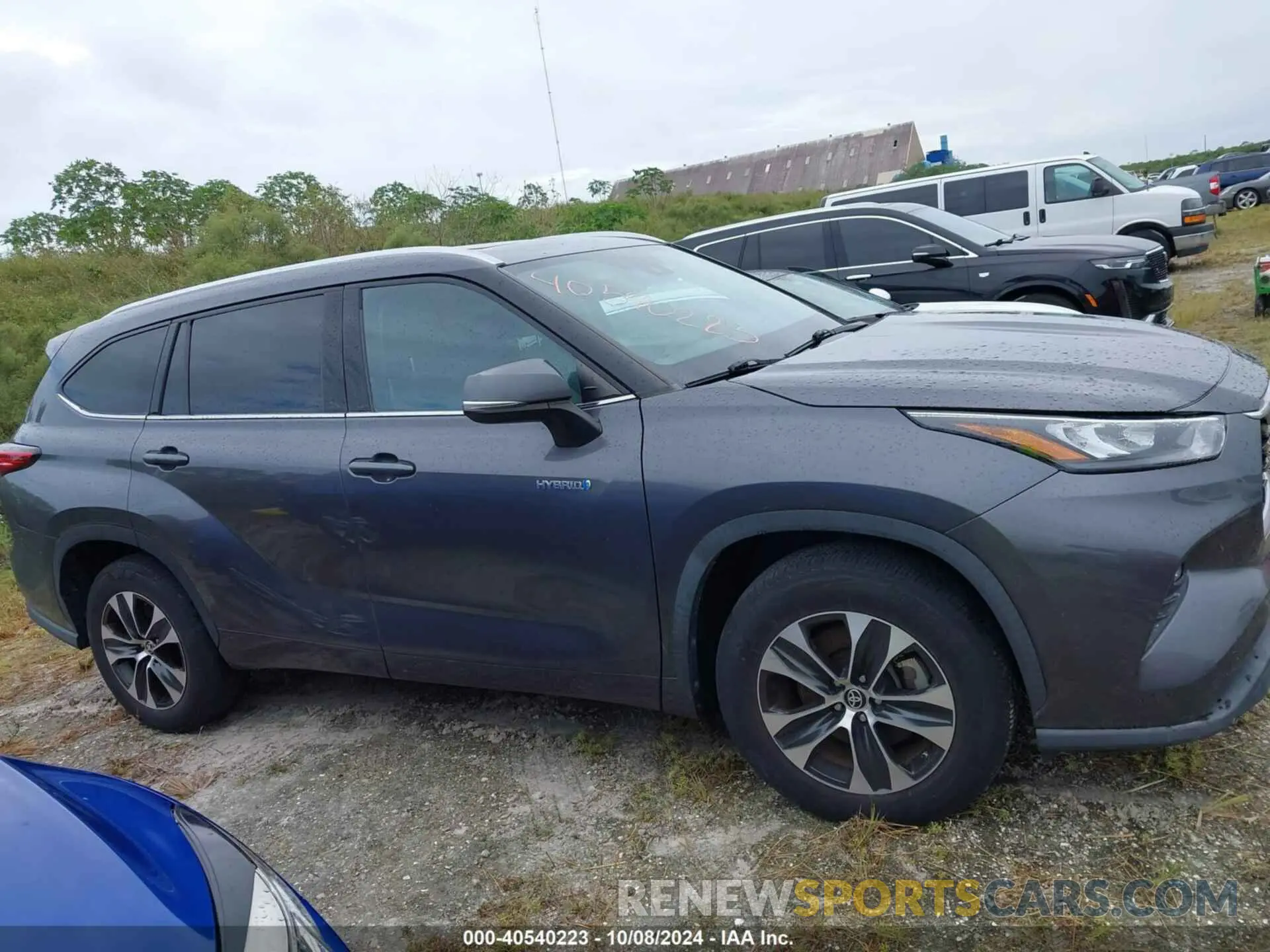 13 fotografías del automóvil dañado 5TDGARAHXLS501953 TOYOTA HIGHLANDER 2020