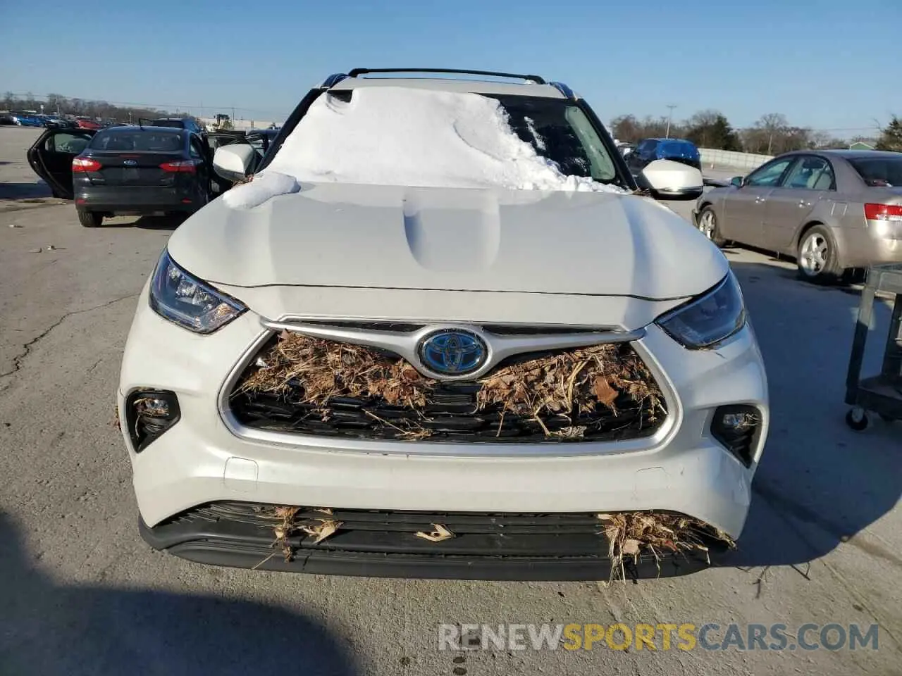5 fotografías del automóvil dañado 5TDGBRCH0LS507948 TOYOTA HIGHLANDER 2020