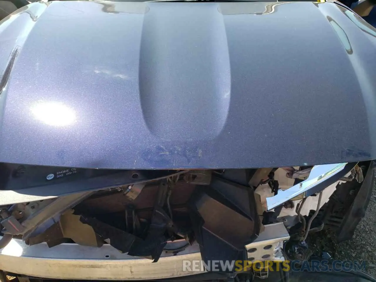 7 fotografías del automóvil dañado 5TDGBRCH2LS510236 TOYOTA HIGHLANDER 2020