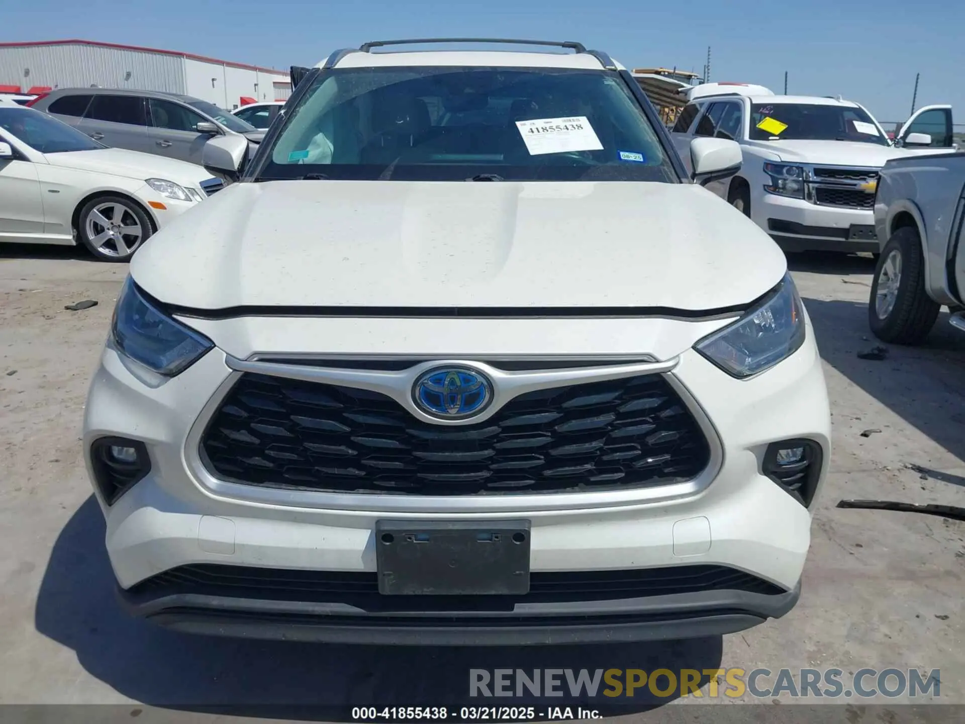 12 fotografías del automóvil dañado 5TDGBRCH6LS504570 TOYOTA HIGHLANDER 2020