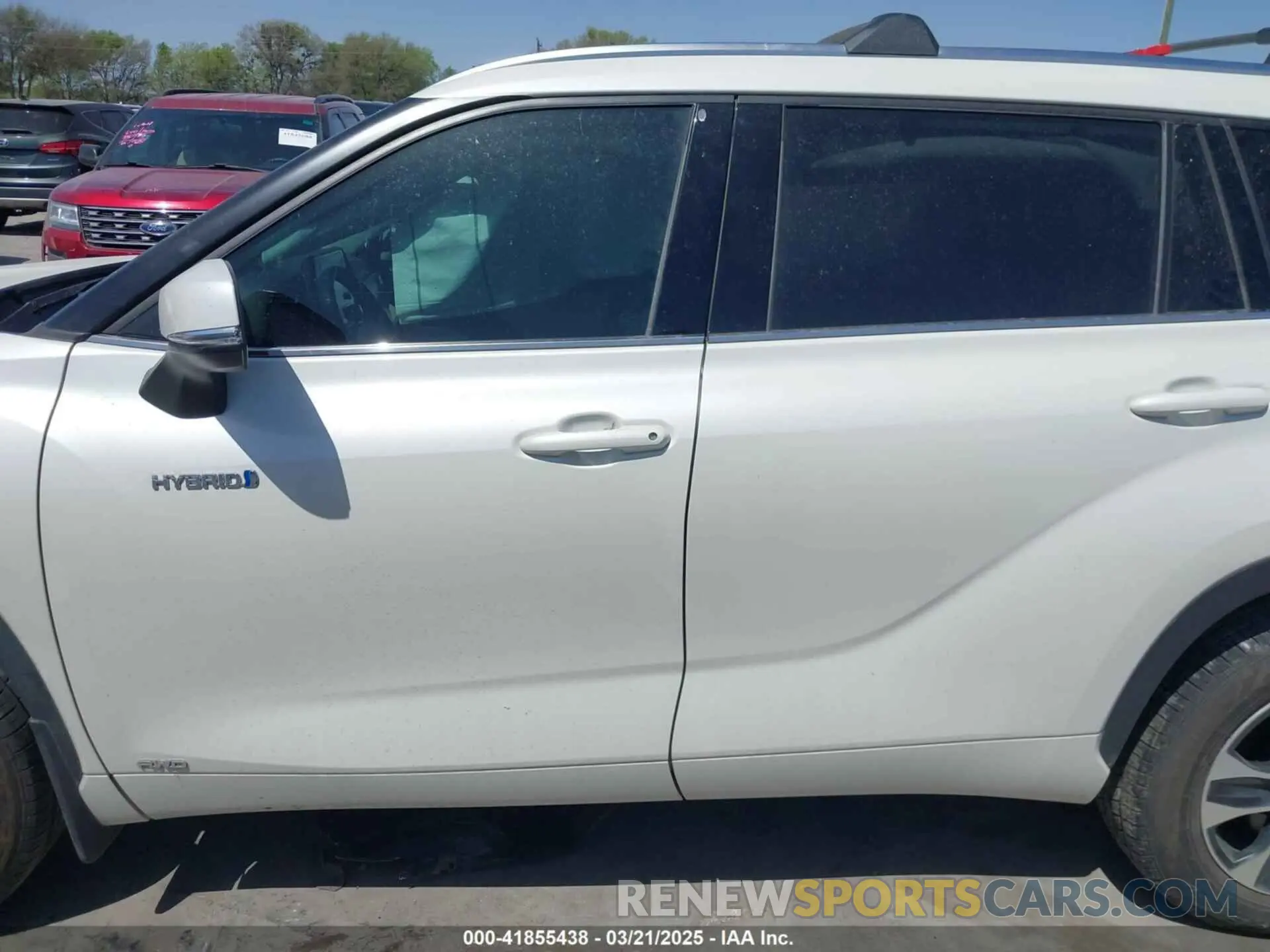 14 fotografías del automóvil dañado 5TDGBRCH6LS504570 TOYOTA HIGHLANDER 2020