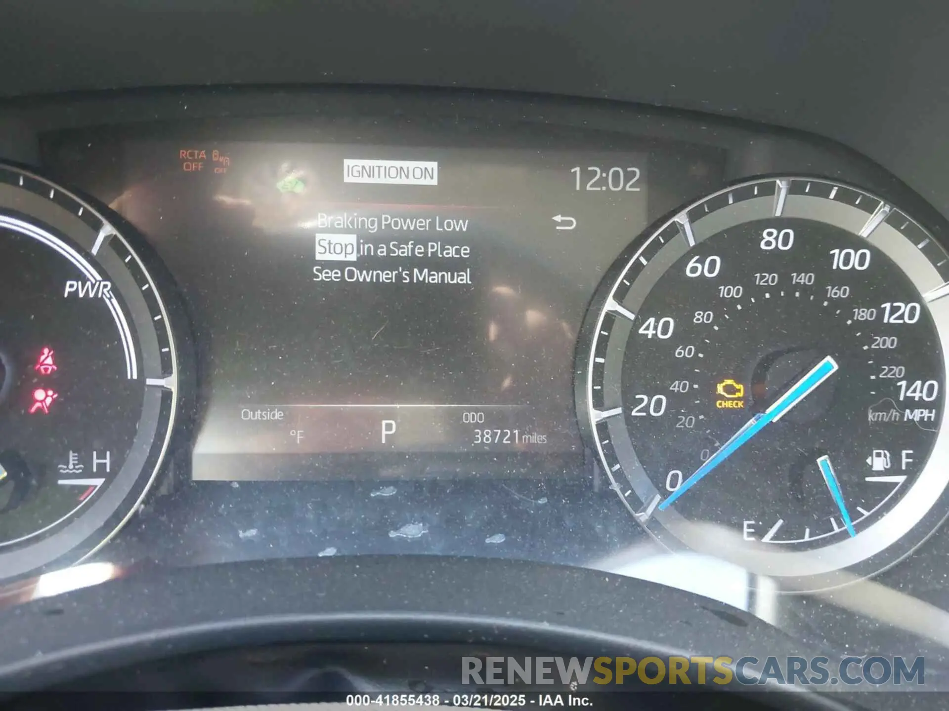 7 fotografías del automóvil dañado 5TDGBRCH6LS504570 TOYOTA HIGHLANDER 2020
