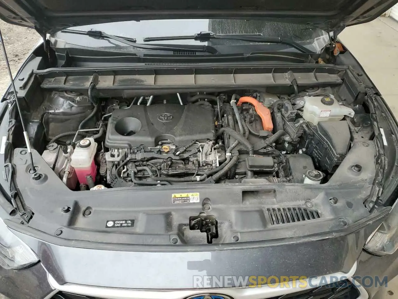 12 fotografías del automóvil dañado 5TDGBRCH7LS504240 TOYOTA HIGHLANDER 2020